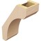 Ekena Millwork 5-inch W x 10-inch D x 14-inch H Legacy Rough Cedar Woodgrain TimberThane Knee Brace, Primed BRCUR05X10X14LECRCPR - alternate 3